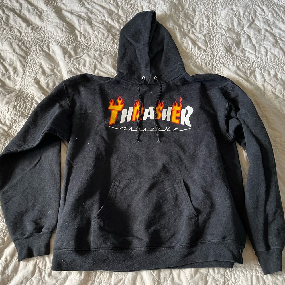 Black Thrasher Hoodie